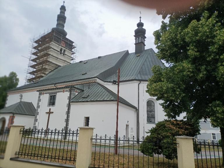 10. napon Rajec városban megnéztük Szent László tiszteletére szentelt gótikus eredetű római katolikus templomot