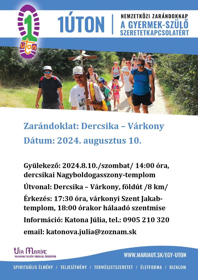 Nyékvárkonyi zarándoklat 2024