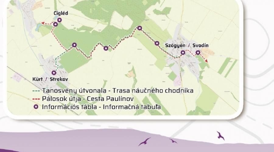 Náučný chodník Strekov - Svodín Náučný chodník Strekov - Svodín