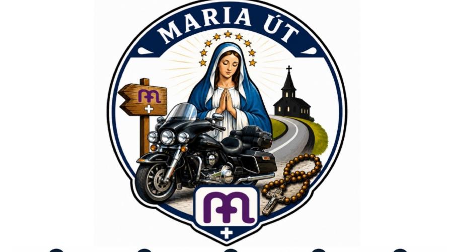 Motoros rózsafüzért zarándoklat